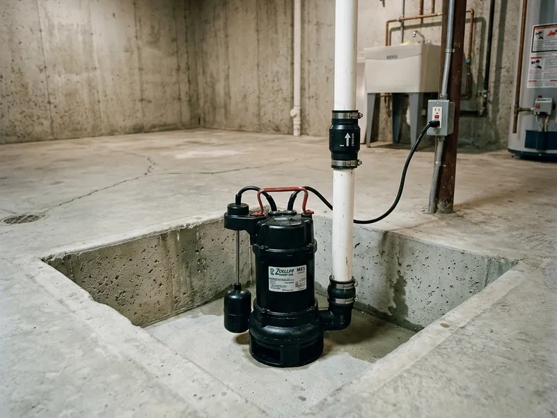 Sump Pump Installation Plumber in Tow, TX